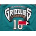 Vancouver Grizzlies Teal Hardwood Classics Jerseys