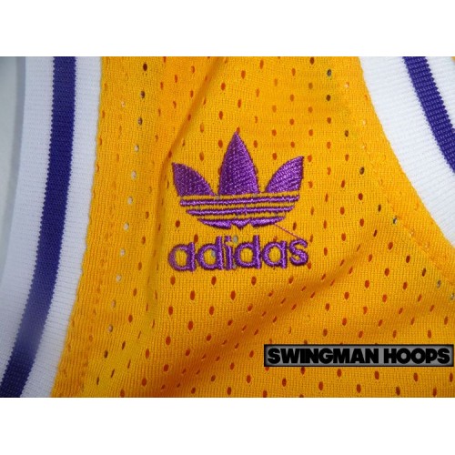 Adidas Dennis Rodman #73 Hardwood Classics LA Lakers Jersey Size XL +2  Length