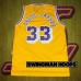 Kareem Abdul-Jabbar Los Angeles Lakers Hardwood Classics Jerseys