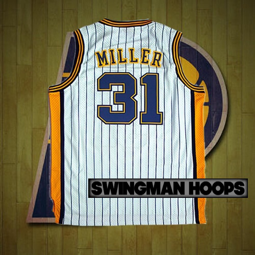 Reggie Miller Indiana Pacers Throwback Basketball Jersey – Best Sports  Jerseys