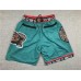 Vancouver Grizzlies Teal JUST DON Shorts