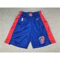 Detroit Pistons Blue Shorts