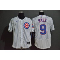 Javier Báez Chicago Cubs White Baseball Jersey