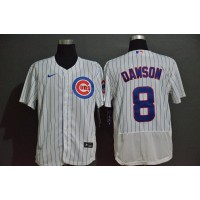 Andre Dawson Chicago Cubs White Baseball Jersey