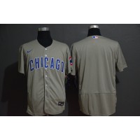 Chicago Cubs Grey Baseball Jersey