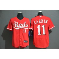 Barry Larkin Cincinnati Reds Red Baseball Jersey