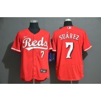 Eugenio Suarez Cincinnati Reds Red Baseball Jersey