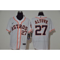 José Altuve Houston Astros White Baseball Jersey