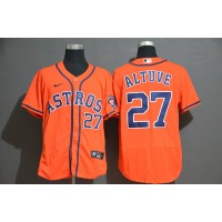 José Altuve Houston Astros Orange Baseball Jersey