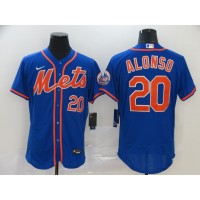 Pete Alonso New York Mets Blue Baseball Jersey
