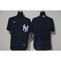 New York Yankees Navy Blue Baseball Jersey