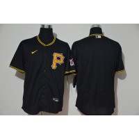 Pittsburgh Pirates Black (P) Baseball Jersey