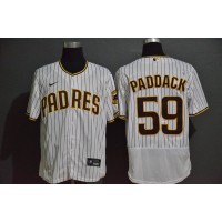Chris Paddack San Diego Padres White Pinstripe Baseball Jersey