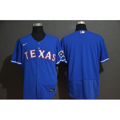Texas Rangers Blue Baseball Jersey