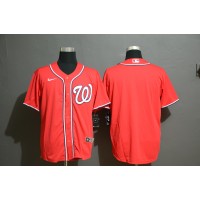 Washington Nationals Red Baseball Jersey