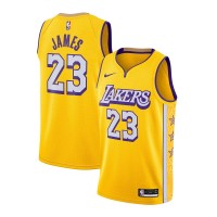 LeBron James Los Angeles Lakers 2019-20 City Edition Jersey