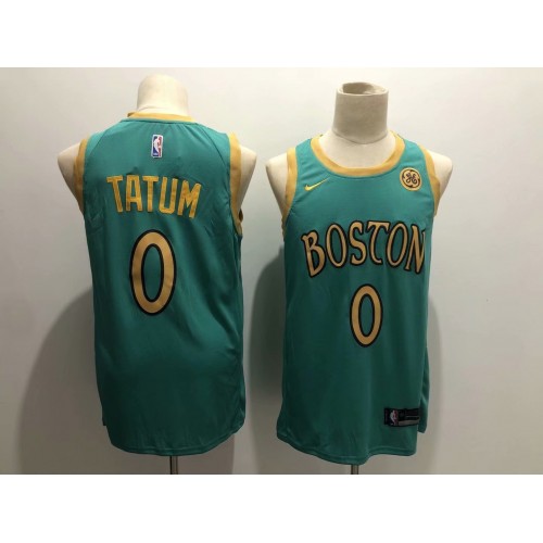 Men's Nike Jayson Tatum Green Boston Celtics 2019/20 Swingman