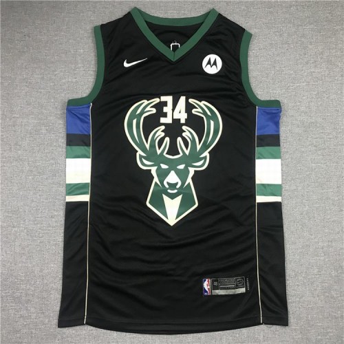 giannis black youth jersey