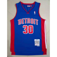 Rasheed Wallace Detroit Pistons 2003-04 Blue Jersey