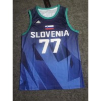 *Luka Dončić Slovenia Tokyo 2020 Olympics Blue Jersey