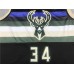 Giannis Antetokoumpo Milwaukee Bucks 2021 Statement Jersey - Finals Logo Edition