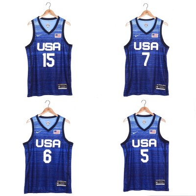 Team USA Tokyo 2020 Olympics Blue Jersey