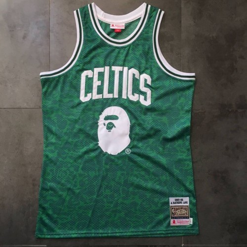 Bape Mitchell Ness Celtics Swingman Green Jersey