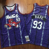BAPE X Mitchell & Ness Special Edition Toronto Raptors Jersey - Super AAA Version