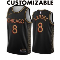 Chicago Bulls 2020-21 City Edition Customizable Jersey