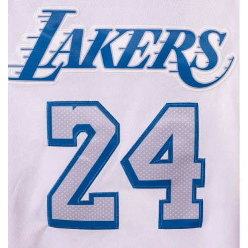 Men's Los Angeles Lakers Kobe Bryant #24 White 2020/21 Swingman Jersey -  City Edition