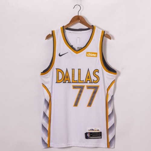 mavs gold and white jersey