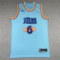 King James Space Jam 2 Tune Squad Blue Jersey