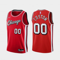 Chicago Bulls 2021-22 City Edition Customizable Jersey