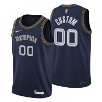 Memphis Grizzlies 2021-22 City Edition Customizable Jersey