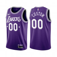 **Los Angeles Lakers 2021-22 City Edition Customizable Jersey