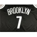 *Kevin Durant Brooklyn Nets 2021-22 Black Jersey with 75th Anniversary Logos