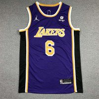 *LeBron James Los Angeles Lakers 2021-22 Statement Jersey with 75th Anniversary Logos