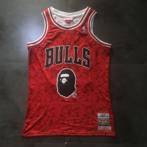 Chicago Bulls Mitchell&Ness Bape Jersey for Sale in Lombard, IL - OfferUp