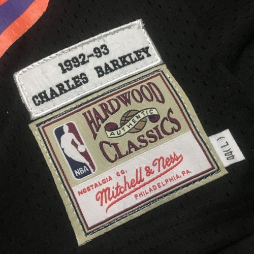 Men's Phoenix Suns Charles Barkley #34 Mitchell & Ness Black 92/93 Swingman  Jersey - Hardwood Classics