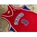 Allen Iverson Mitchell & Ness Philadelphia 76ers 1996-97 Rookie Season Red Jersey - Super AAA