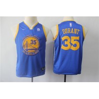 Kevin Durant Golden State Warriors Blue Kids/Youth Jersey