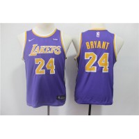 Kobe Bryant Los Angeles Lakers Purple Kids/Youth Jersey