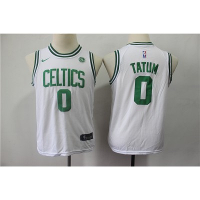Jayson Tatum Boston Celtics White Kids/Youth Jersey