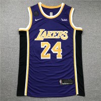 Kobe Bryant #24 Los Angeles Lakers 2019 Purple Jersey with KB Patch
