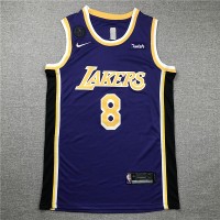 Kobe Bryant #8 Los Angeles Lakers 2019 Purple Jersey with KB Patch