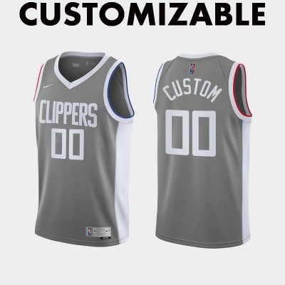 Los Angeles Clippers 2020-21 Earned Edition Customizable Jersey