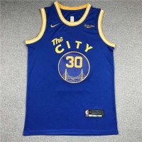 Stephen Curry Golden State Warriors 2020-21 Classic Blue Jersey