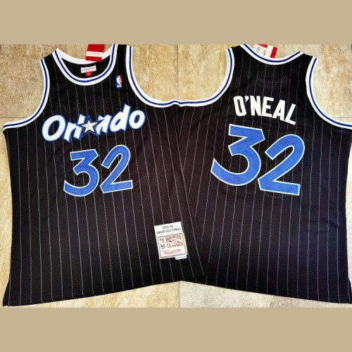 Mitchell & Ness Orlando Magic Shaquille O'Neal Black Swingman Jersey