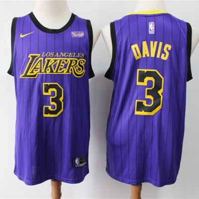 Anthony Davis Los Angeles Lakers 2019 City Edition Jersey