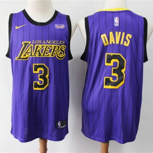 lakers striped jersey